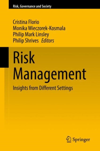 Book cover of: Risk Management. By: Cristina Florio