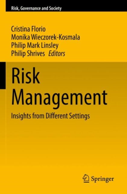 Book cover of: Risk Management. By: Cristina Florio