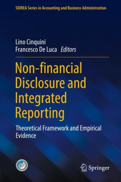 Book cover of: Non-financial Disclosure and Integrated Reporting. By: Lino Cinquini