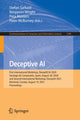 Book cover of: Deceptive AI. By: Stefan Sarkadi