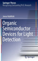 Book cover of: Organic Semiconductor Devices for Light Detection. By: Jonas Kublitski