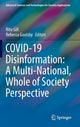 Book cover of: COVID-19 Disinformation: A Multi-National, Whole of Society Perspective. By: Ritu Gill