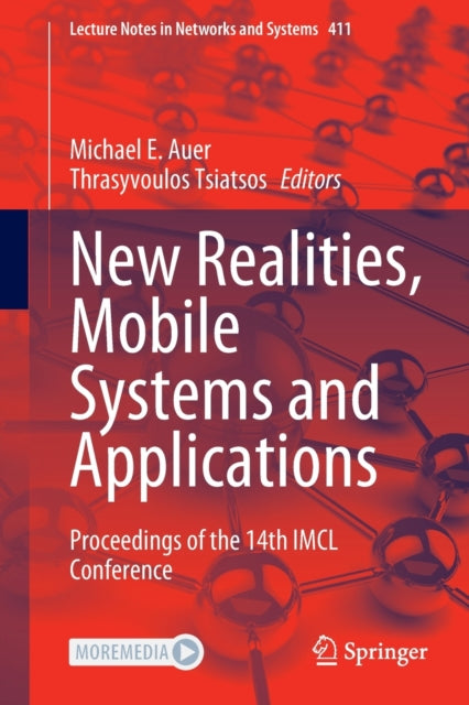 Book cover of: New Realities, Mobile Systems and Applications. By: Michael E. Auer