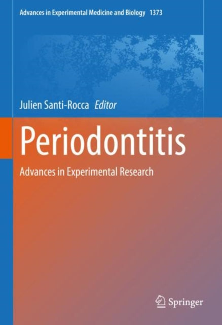 Book cover of: Periodontitis. By: Julien Santi-Rocca