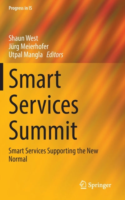 Book cover of: Smart Services Summit. By: shaun West