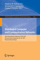 Book cover of: Distributed Computer and Communication Networks. By: Vladimir M. Vishnevskiy