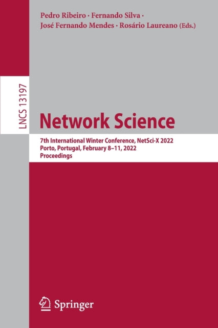 Book cover of: Network Science. By: Pedro Ribeiro