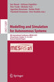 Book cover of: Modelling and Simulation  for Autonomous Systems. By: Jan Mazal