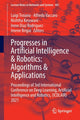 Book cover of: Progresses in Artificial Intelligence & Robotics: Algorithms & Applications. By: Luigi Troiano