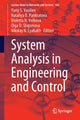 Book cover of: System Analysis in Engineering and Control. By: Yuriy S. Vasiliev