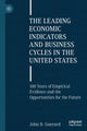 Book cover of: Leading Economic Indicators and Business Cycles in the United States. By: John B. Guerard