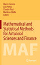Book cover of: Mathematical and Statistical Methods for Actuarial Sciences and Finance. By: Marco Corazza