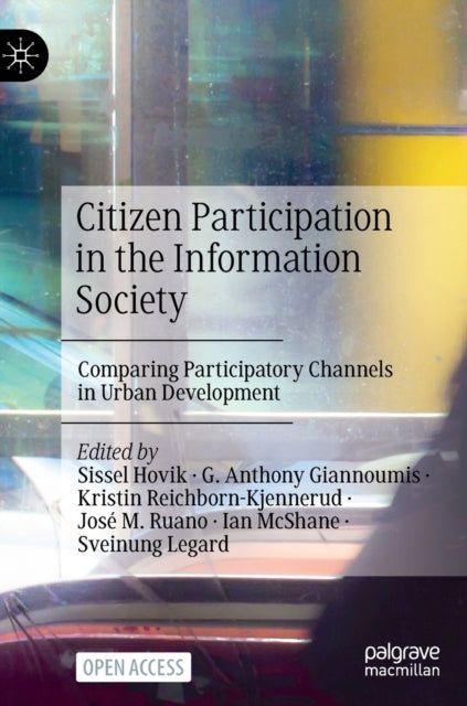 Book cover of: Citizen Participation in the Information Society. By: Sissel Hovik