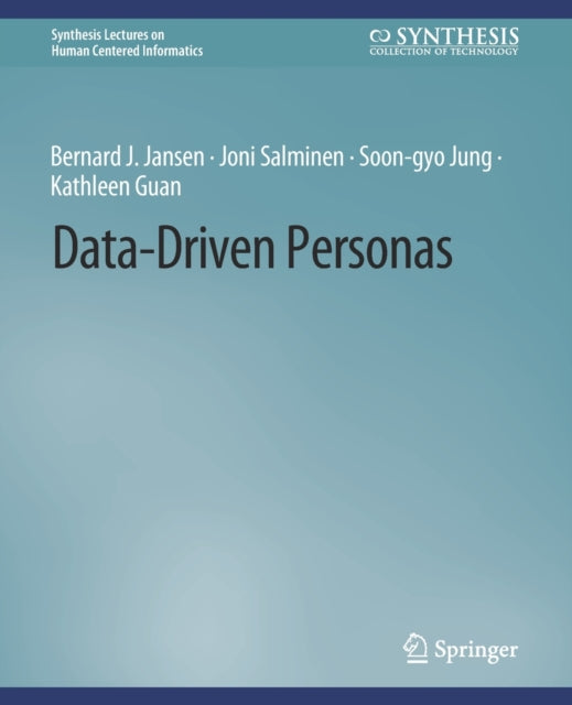 Book cover of: Data-Driven Personas. By: Bernard J. Jansen