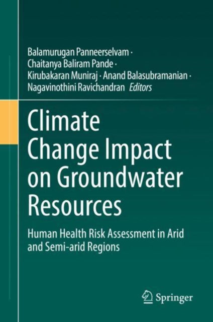 Book cover of: Climate Change Impact on Groundwater Resources. By: Balamurugan Panneerselvam