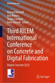 Book cover of: Third RILEM International Conference on Concrete and Digital Fabrication. By: Richard Buswell