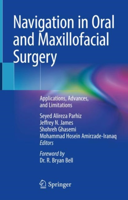 Book cover of: Navigation in Oral and Maxillofacial Surgery. By: Seyed Alireza Parhiz