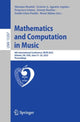 Book cover of: Mathematics and Computation in Music. By: Mariana Montiel