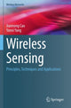 Book cover of: Wireless Sensing. By: Jiannong Cao
