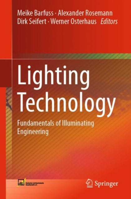 Book cover of: Lighting Technology. By: Meike Barfuss