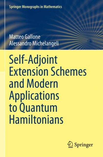 Book cover of: Self-Adjoint Extension Schemes and Modern Applications to Quantum Hamiltonians