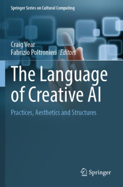 Book cover of: Language of Creative AI. By: Craig Vear