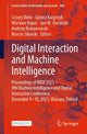 Book cover of: Digital Interaction and Machine Intelligence. By: Cezary Biele