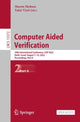 Book cover of: Computer Aided Verification. By: Sharon Shoham