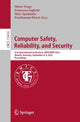 Book cover of: Computer Safety, Reliability, and Security. By: Mario Trapp