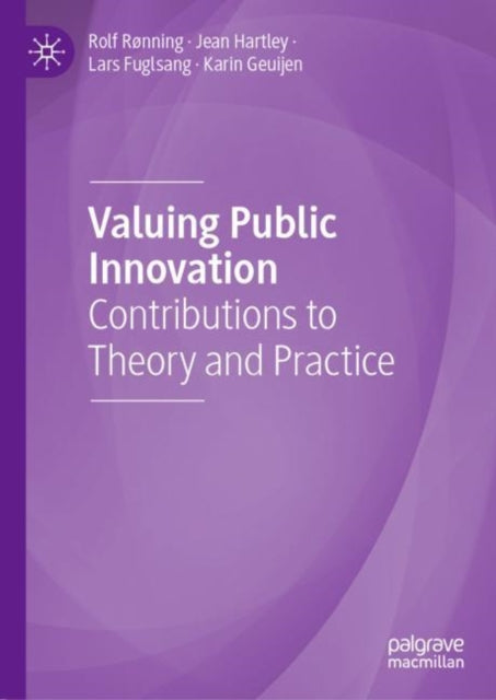 Book cover of: Valuing Public Innovation. By: Rolf Ronning