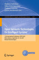 Book cover of: Open Semantic Technologies for Intelligent Systems. By: Vladimir Golenkov