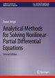 Book cover of: Analytical Methods for Solving Nonlinear Partial Differential Equations. By: Daniel Arrigo