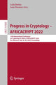 Book cover of: Progress in Cryptology - AFRICACRYPT 2022. By: Lejla Batina