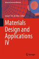Book cover of: Materials Design and Applications IV. By: Lucas F. M. da Silva