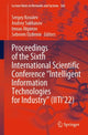 Book cover of: Proceedings of the Sixth International Scientific Conference “Intelligent Information Technologies for Industry” (IITI’22). By: Sergey Kovalev