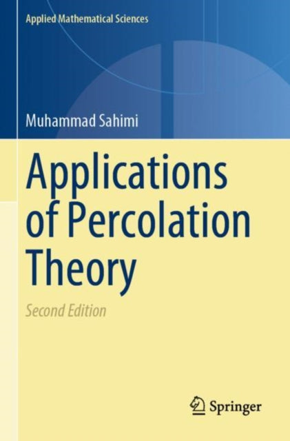 Book cover of: Applications of Percolation Theory. By: Muhammad Sahimi