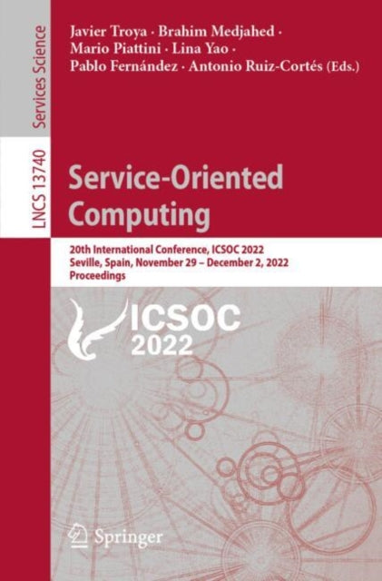 Book cover of: Service-Oriented Computing. By: Javier Troya