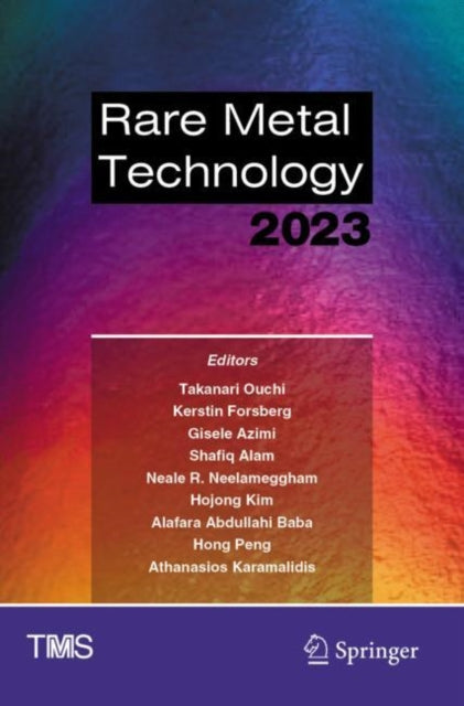 Book cover of: Rare Metal Technology 2023. By: Takanari Ouchi