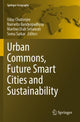 Book cover of: Urban Commons, Future Smart Cities and Sustainability. By: Uday Chatterjee