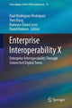 Book cover of: Enterprise Interoperability X. By: Raúl Rodríguez-Rodríguez