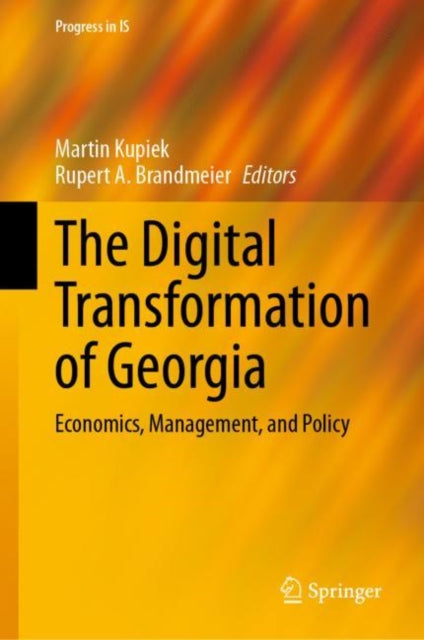 Book cover of: Digital Transformation of Georgia. By: Martin Kupiek