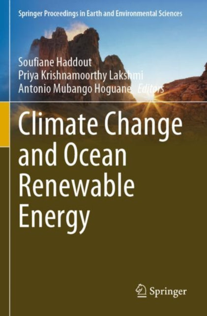 Book cover of: Climate Change and Ocean Renewable Energy. By: Soufiane Haddout