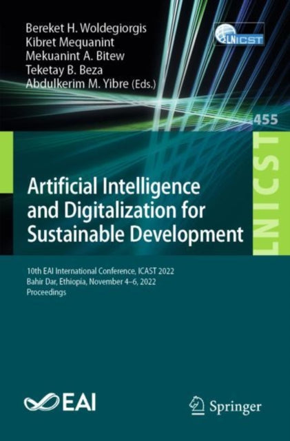 Book cover of: Artificial Intelligence and Digitalization for Sustainable Development