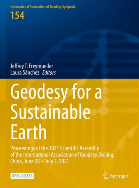 Book cover of: Geodesy for a Sustainable Earth. By: Jeffrey T. Freymueller