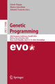 Book cover of: Genetic Programming. By: Gisele Pappa