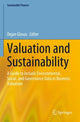 Book cover of: Valuation and Sustainability. By: Dejan Glavas