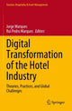 Book cover of: Digital Transformation of the Hotel Industry. By: Jorge Marques