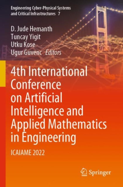 Book cover of: 4th International Conference on Artificial Intelligence and Applied Mathematics in Engineering. By: D. Jude Hemanth