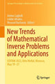 Book cover of: New Trends of Mathematical Inverse Problems and Applications. By: Amine Laghrib