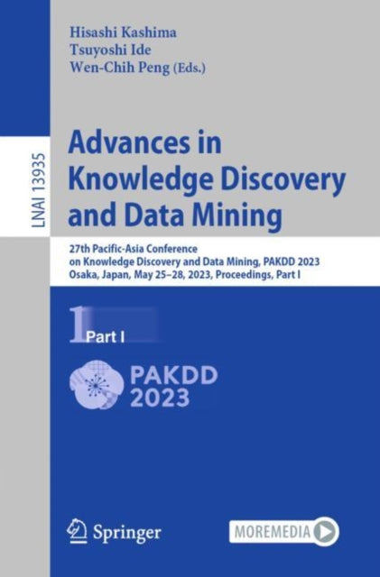 Book cover of: Advances in Knowledge Discovery and Data Mining. By: Hisashi Kashima